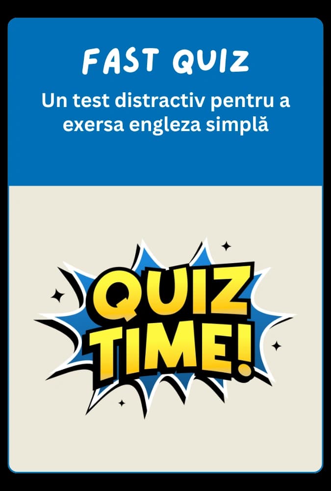 Joc engleză: Fast Quiz