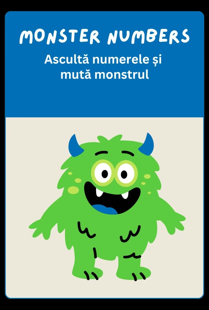 Joc engleză: Numbers