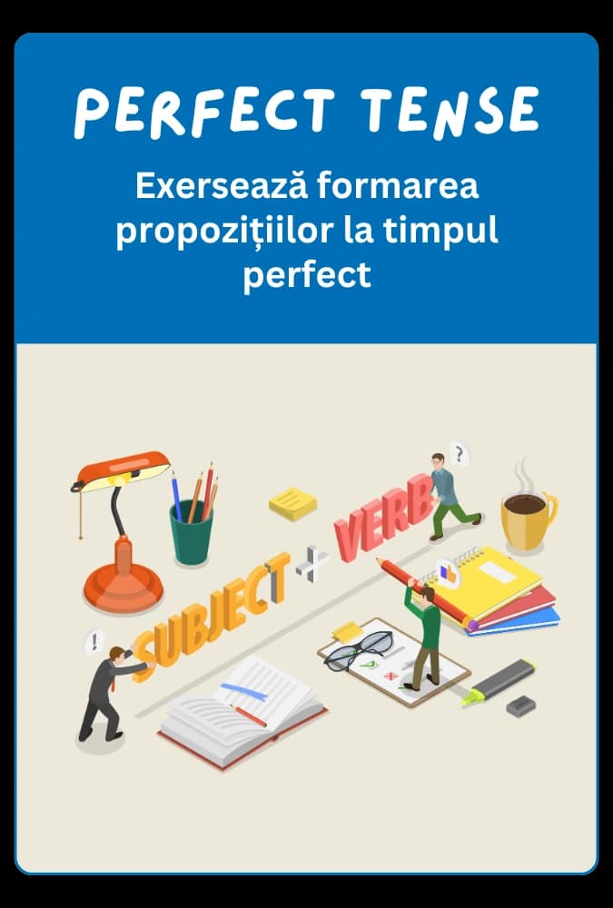 Joc engleză: Perfect Tense