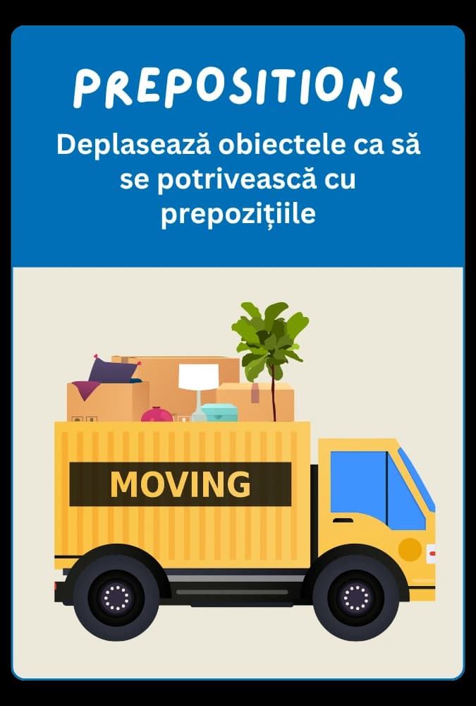 Joc engleză: Prepositions