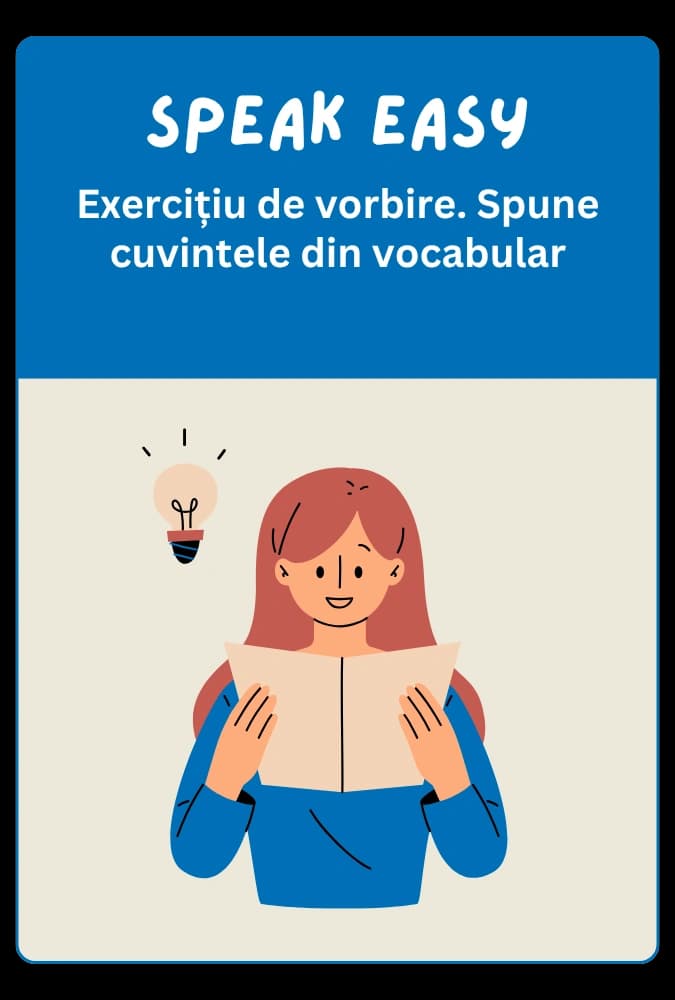 Joc engleză: Speak Easy
