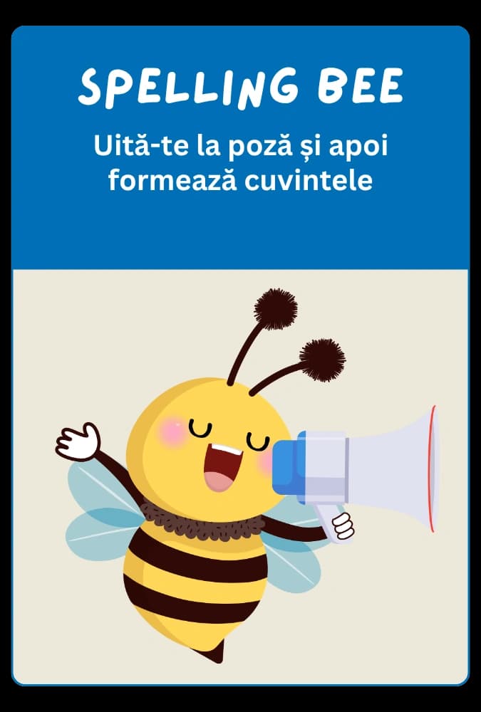 Joc engleză: Spelling Bee