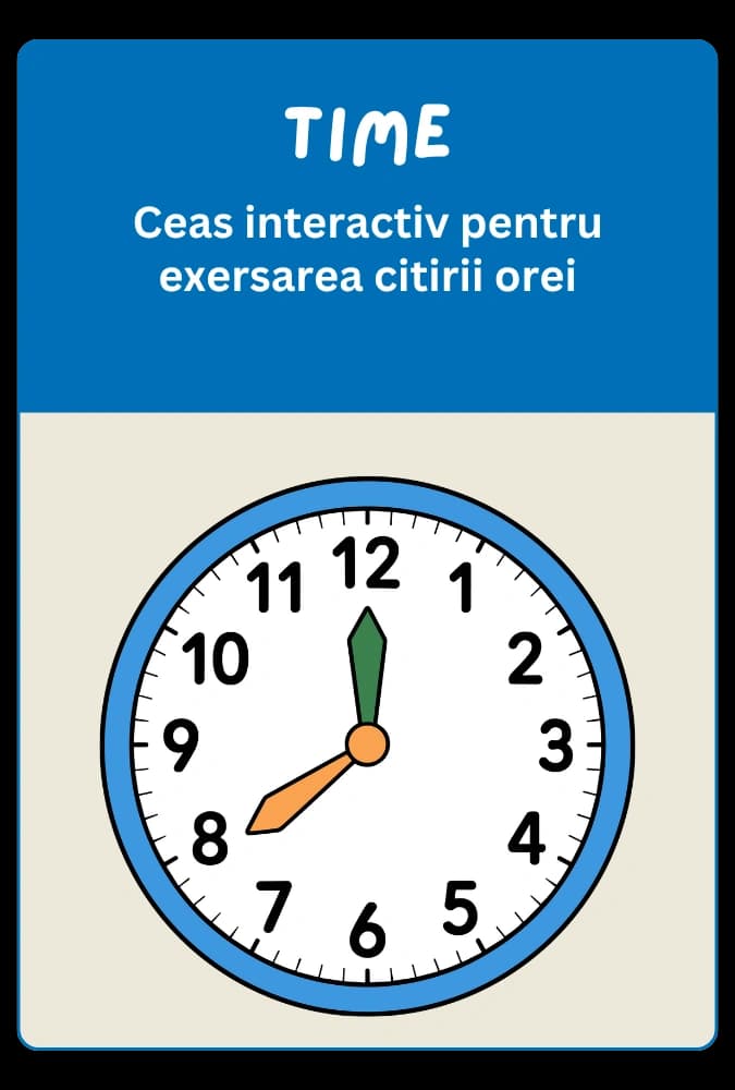 Joc engleză: Time Game